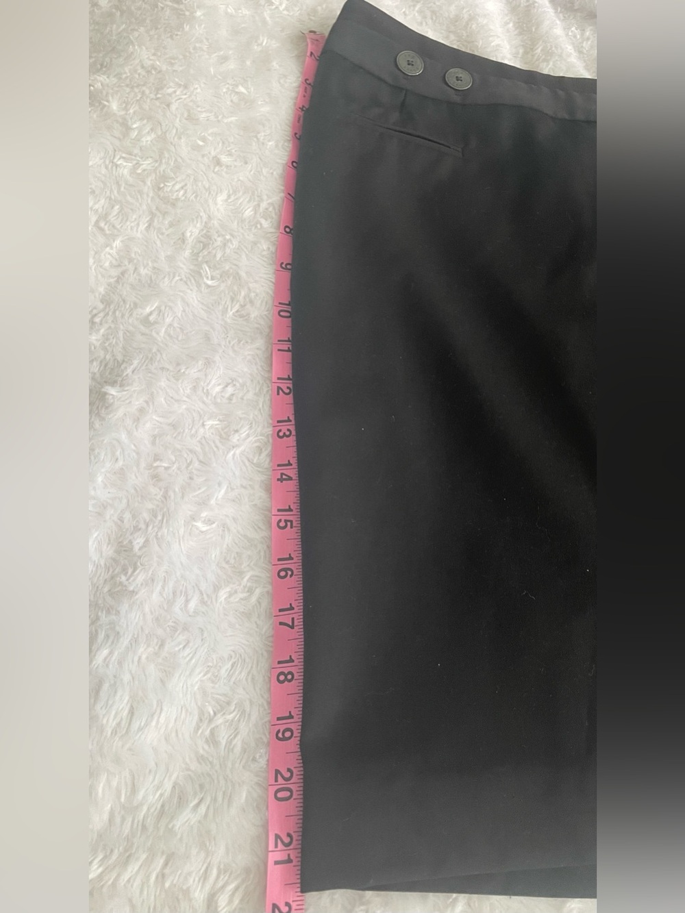 Ted Baker London Pencil Skirt with front button details - Picture 6 of 9